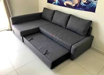 Comfortable and Stylish Gray Sectional Sofa for Sale