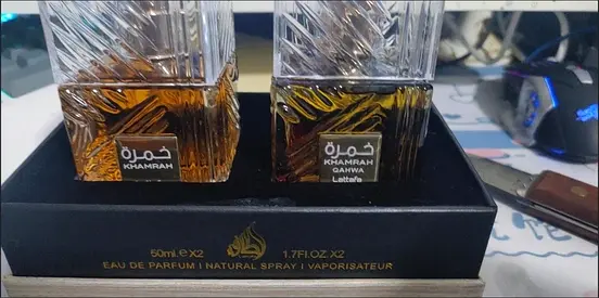 Khamrah Perfume Set - 2 x 50ml Bottles