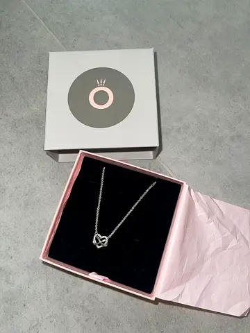 Pandora Sparkling Infinity Heart Collier Necklace