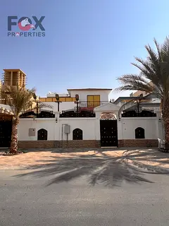 Spacious residential villa for rent in Al Rawda 3, located on the second plot from Sheikh Ammar Stre