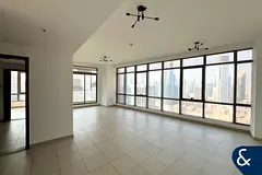 Burj View | 2 Bed+Study | Unfurnished