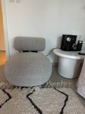 Cozy and Contemporary Boucle Chair for Sale