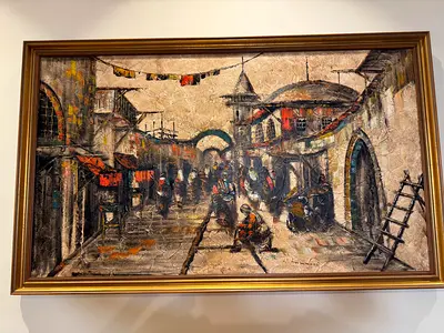 Painting by the famous Haidar Hamaoui