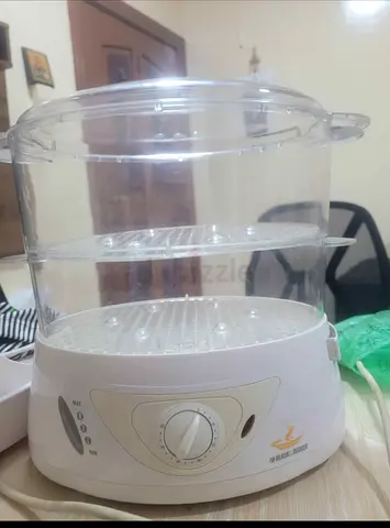 Two-Tier Electric Steamer for Healthy Cooking