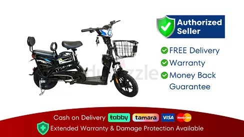 Electric Scooter M1 best for Delivery ● Brand New | 1 Year Warranty | FREE Delivery
