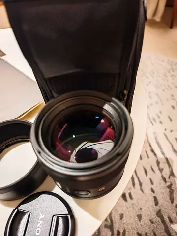 Sony 85mm f1.4 G Master lens