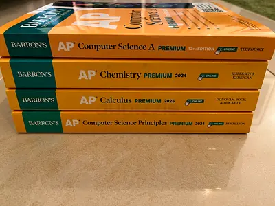 Barrons AP exam book - 4 books 2024