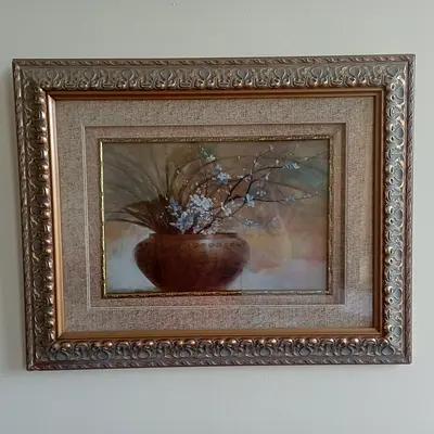 Flowers in Vase Artwork