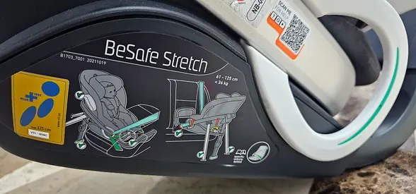 BeSafe Stretch Infant Car Seat - Meets highest safety standards!  Flexible as child grows.