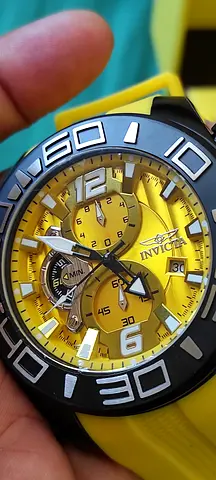 Vibrant Yellow Versace Watch - Stylish  Functional
