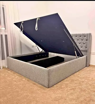 King Size Hydraulic Storage Bed With Elegant Design/Cash On Delivery To All Over UAE