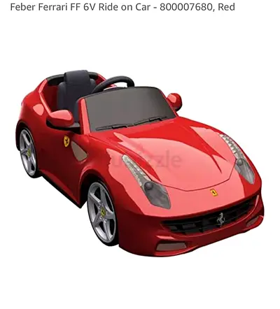 Feber Ferrari FF 6V Ride on Car - Red