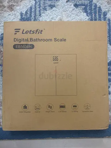 Letsfit Digital Bathroom Scale for Accurate Weight Tracking