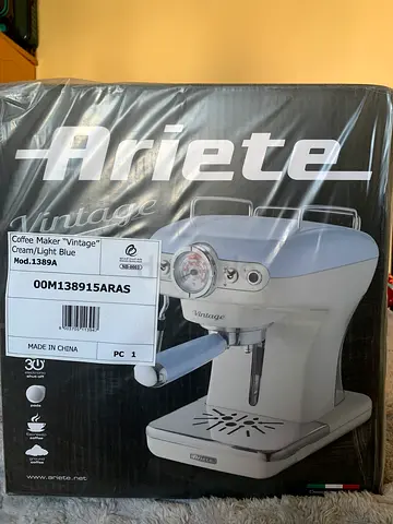 Ariete Vintage Coffee Machine - Model 138915ARAS