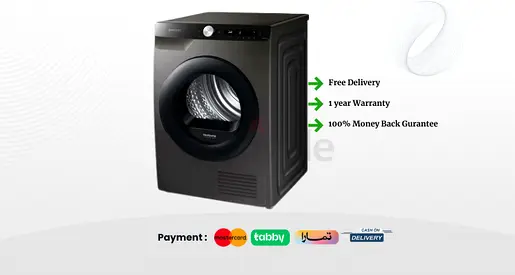 Dryer Samsung 8KG Heat Pump Dryer | A+++ Energy | AI Control