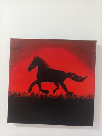 Handmade acrylic painting