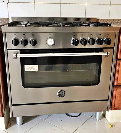 Bertazoni 90x60cm 5 Burner Full Gas Cooking Range