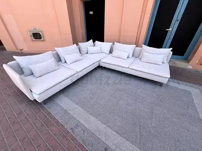 Looks great Condition Ikea Sodhremn U Shape Sofa Beige
