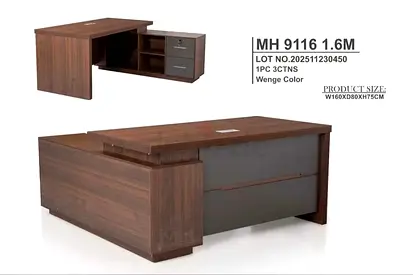 Brand new L shape Executive Office wooden Table For Manager Available