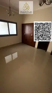 Two bedrooms and a living room with four bathrooms, a balcony, a maid's room, a laundry room, on