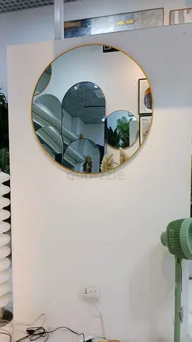 Elegant Round Decorative Wall Mirror for Sale 100×100cm