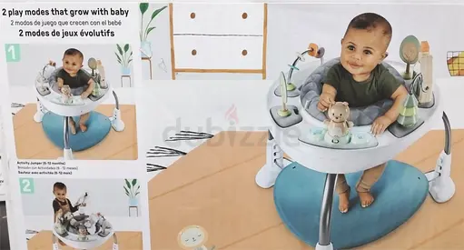 INGENUITY™ SPRING  SPROUT 2-IN-1 ACTIVITY JUMPER TABLE FIRST FOREST