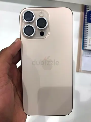 Gently Used Apple iPhone 16 Pro Max in Gold