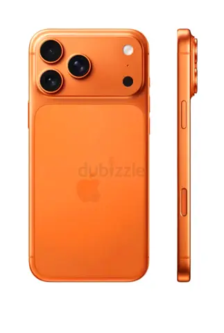 iPhone 17 Pro Max 256 GB Cosmic Orange 5G (eSim only) With FaceTime - Middle East Version