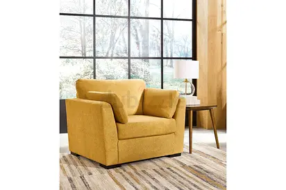 Cozy Yellow Armchair for Sale