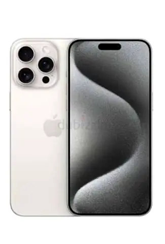 iPhone 15 Pro Max 512GB White Titanium – New