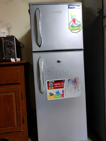 Geepas double door Refrigerator for Sale 180/132L