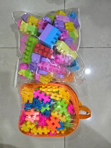 Colorful Building Blocks Set for Creative Play