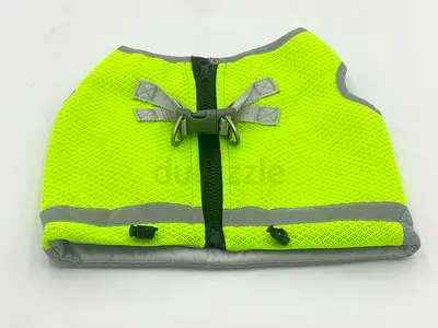 High-Visibility Mesh Cooling Dog Vest Reflective Safety Harness