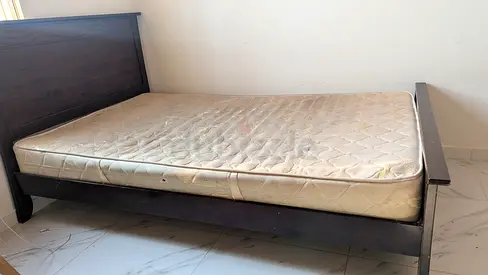 Bed and cot