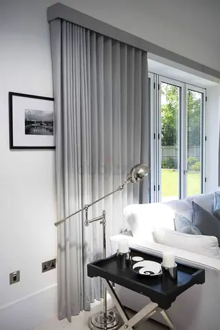 Customised curtains available