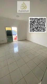 One bedroom and living room with bathroom, balcony, and built-in wardrobe. The entire apartment has