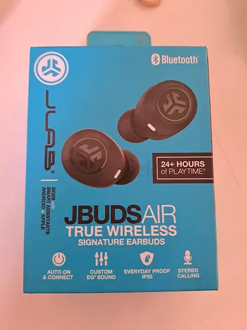 JLab JBuds Air True Wireless Earbuds - Brand New
