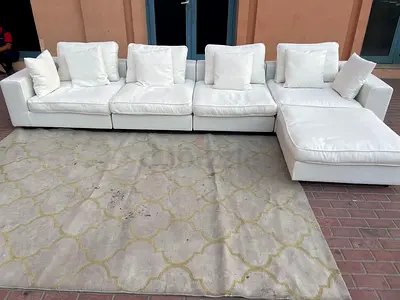 Feather 🪶 filled Modular sofa marina home