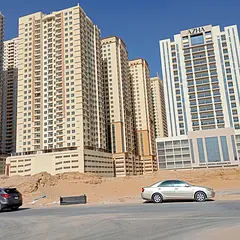 Residential plot in a prime location in Ajman, Al Amerah area, next to Emirates Towers.