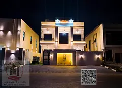 For sale: A villa in Ajman Al Amera, 6 master bedrooms, a living room, and a maid's room. Freeho