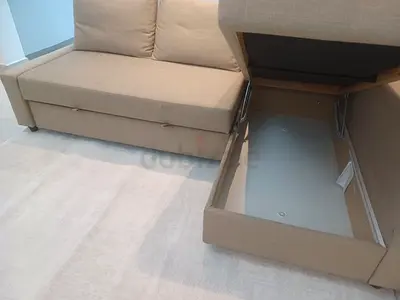 Stylish Storage Sofa Bed with Hidden Compartment