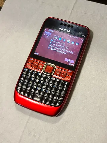 Old School Nokia E63 good working condition