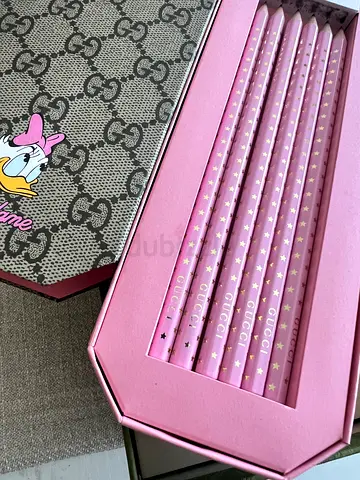 Limited Edition Gucci Pencil Set with Disney Character