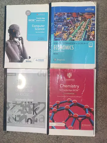 Collection of IGCSE Books for Cambridge Curriculum