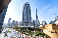 Boulevard Point I Burj khalifa view | Sofa bed
