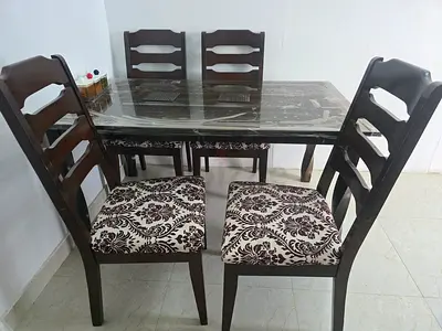 Dining table with chair for sale