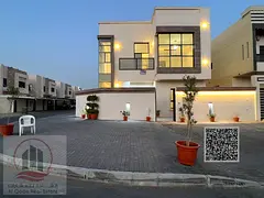 For sale: A villa in Ajman, Al Helio, 5 master bedrooms, a living room, and a maid's room. Freeh