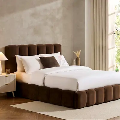 King Size Brand New Fully Custom Made Bed,Hydraulic Storage Can be Installed