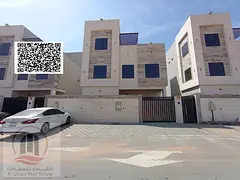 Villa For sale in Ajman Al Helio, 6 master bedrooms, a living room, a hall, and a maid’s room, fre
