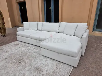 New condition Looks great Condition CrateBarrel Sofa Beige